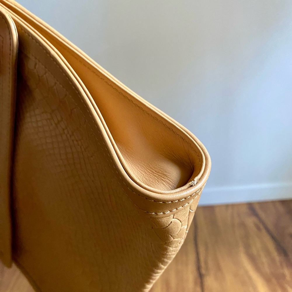 Longchamp Gatsby Python Clutch - image 3